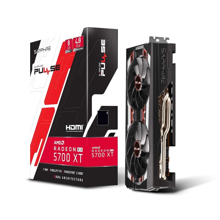 Відеокарта Sapphire Pulse Radeon RX 5700 XT 8GB GDDR6 (11293-01)