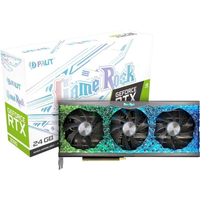 Відеокарта Palit GeForce RTX 3090 Ti GameRock 24GB GDDR6X (NED309T019SB-1022G)