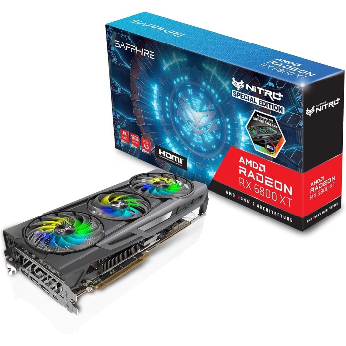 Відеокарта Sapphire AMD Radeon RX 6800 XT Nitro+ SE 16GB GDDR6 (11304-01)