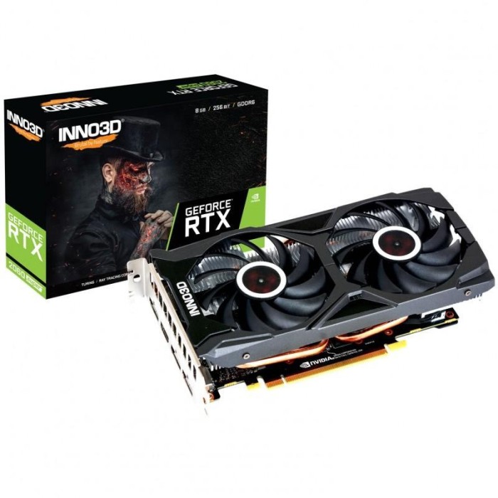 Inno3D RTX 2060 SUPER Twin X2 8GB GDDR6 (N206S2-08D6-1710VA15L)