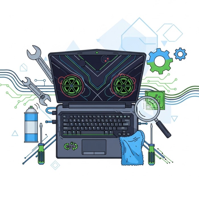 Пакет послуг: Комплексне технічне обслуговування ігрового ноутбука