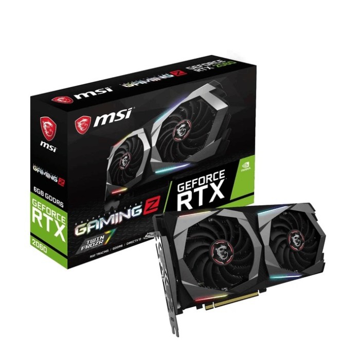 Відеокарта MSI PCI-Ex GeForce RTX 2060 Gaming Z 6G 6GB GDDR6 (192bit) (1830/14000) (3 x DisplayPort, 1 x HDMI 2.0b) (RTX 2060 GAMING Z 6G)