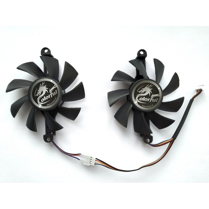 Кулер для Colorful 75MM P106-100 (GTX950,960,1050,1050Ti,1060) (Colorful 75MM)