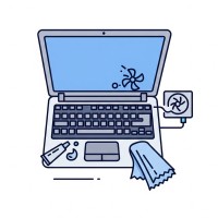 Пакет послуг Технічне обслуговування Ноутбука (чистка, заміна термопасти)