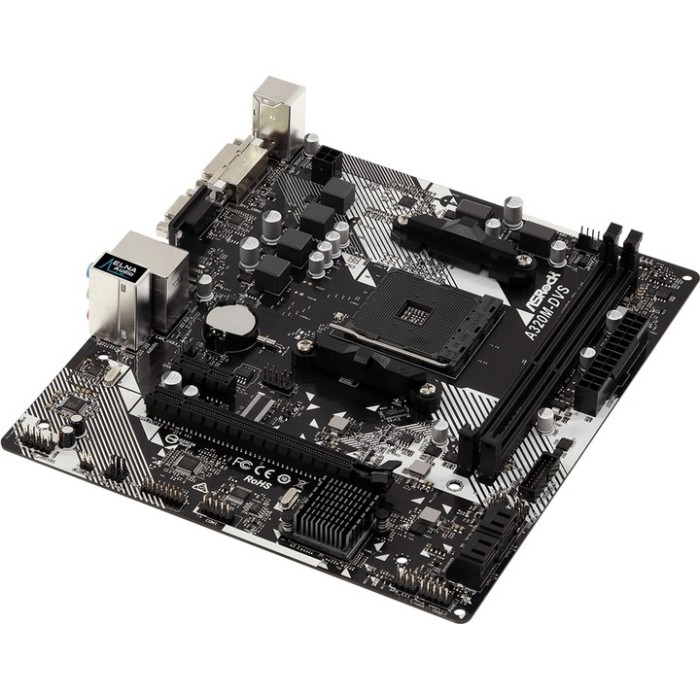 Материнська плата ASRock A320M-DVS R4.0 (sAM4, AMD A320, PCI-Ex16)