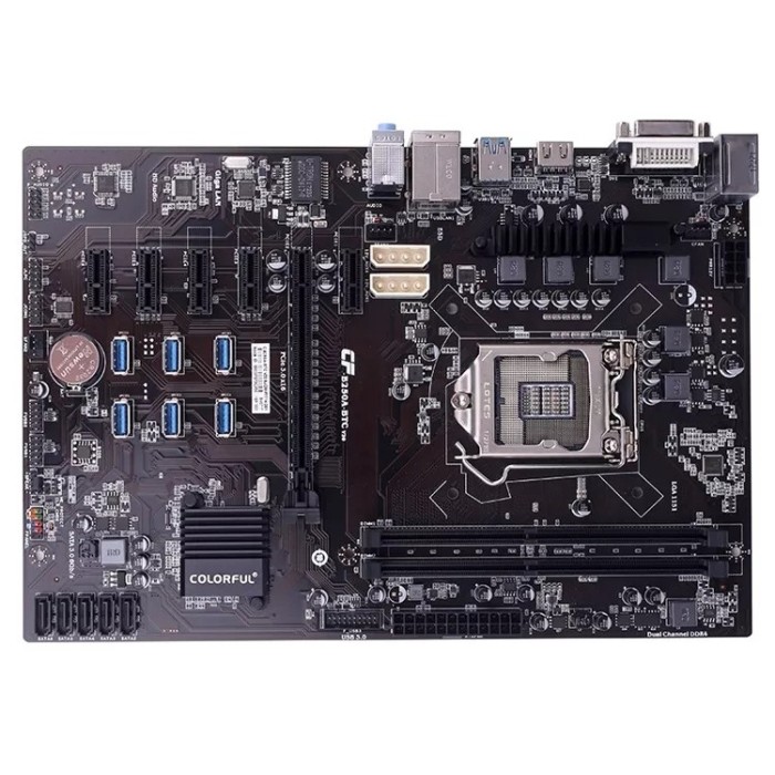 Материнська плата Colorful B250A-BTC (s1151, Intel B250, ATX) (B250A-BTC)