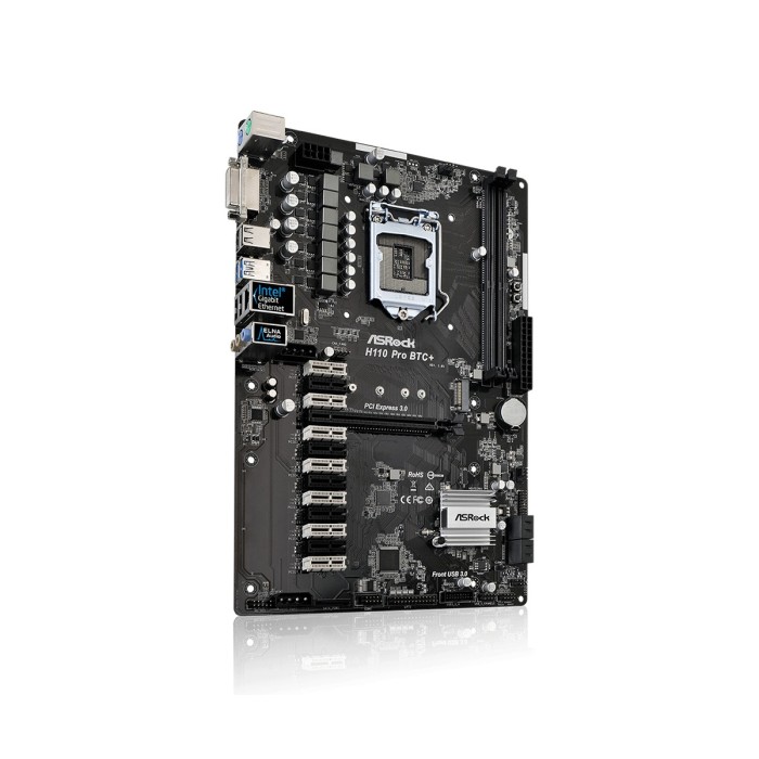 Материнська плата ASRock H110 Pro BTC+ (S1151, INTEL H110, ATX) (H110 Pro BTC+)