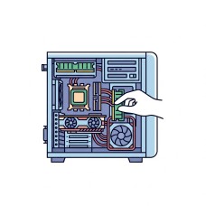 Послуга встановлення комплектуючих в ПК
