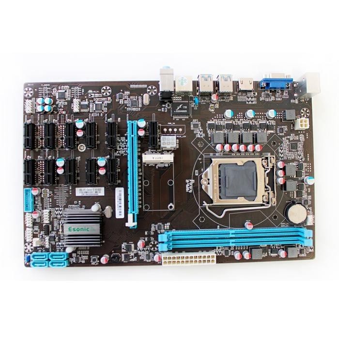 Материнська плата Esonic B250-BTC-Gladiator (s1151, Intel B250, ATX) (B250-BTC-Gladiator)