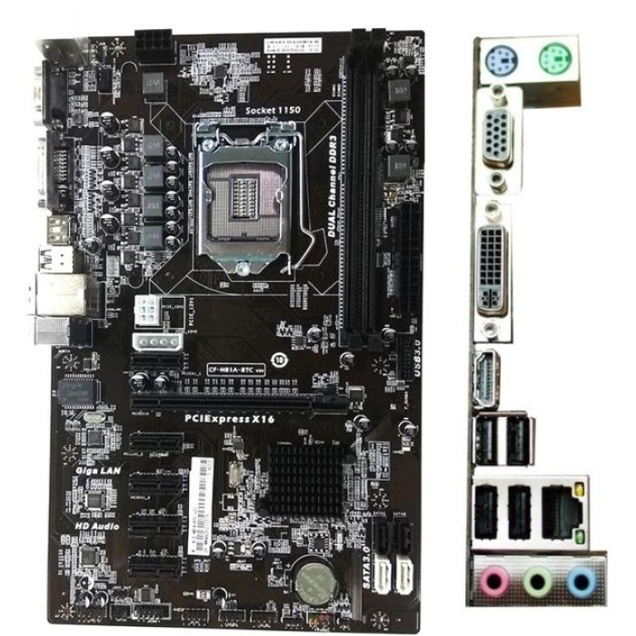 Материнська плата Colorful CF-H81A-BTC V2.0 (S1150, INTEL H81, ATX) (CF-H81A-BTC V2.0)