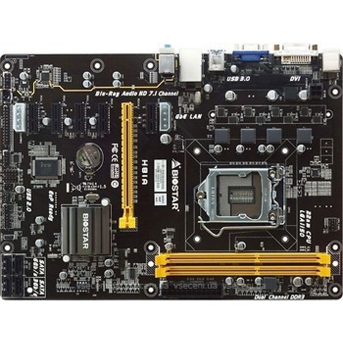 Материнська плата Biostar H81A Ver. 6.1 (s1151, Intel H81, ATX) (H81A Ver. 6.1)