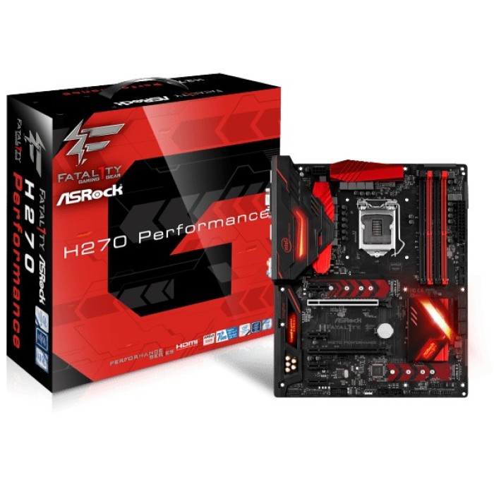 Материнська плата ASRock Fatal1ty H270 Performance (s1151, Intel H270, ATX) (H270 Performance)