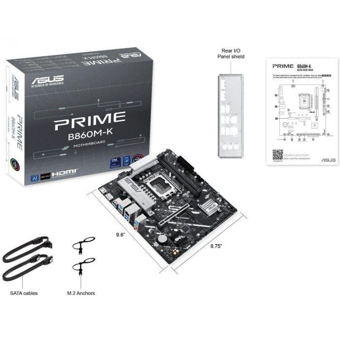 Материнська плата Asus Prime B860M-K (Socket 1851) (PRIME B860M-K)