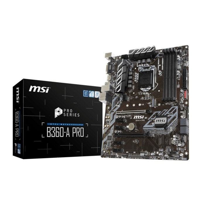 Материнська плата MSI B360-A Pro (s1151, Intel B360, PCI-Ex16) (B360-A Pro)