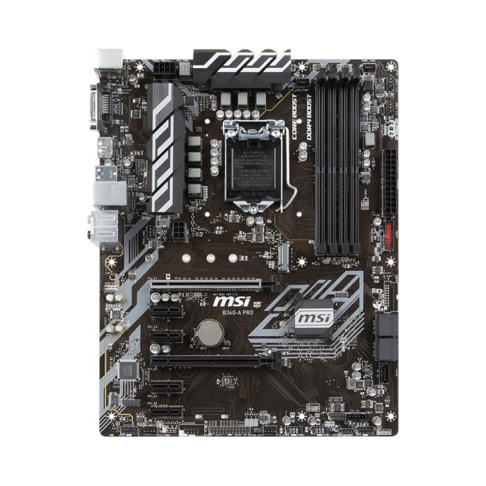 Материнська плата MSI B360-A Pro (s1151, Intel B360, PCI-Ex16) (B360-A Pro)