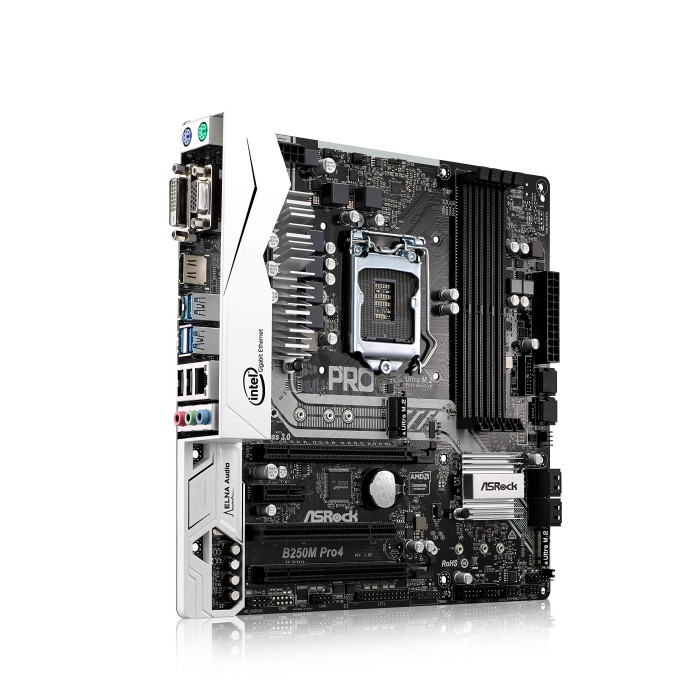 Материнська плата ASRock B250M Pro4 (s1151, Intel B250, PCI-Ex16) (ASRock B250M Pro4)