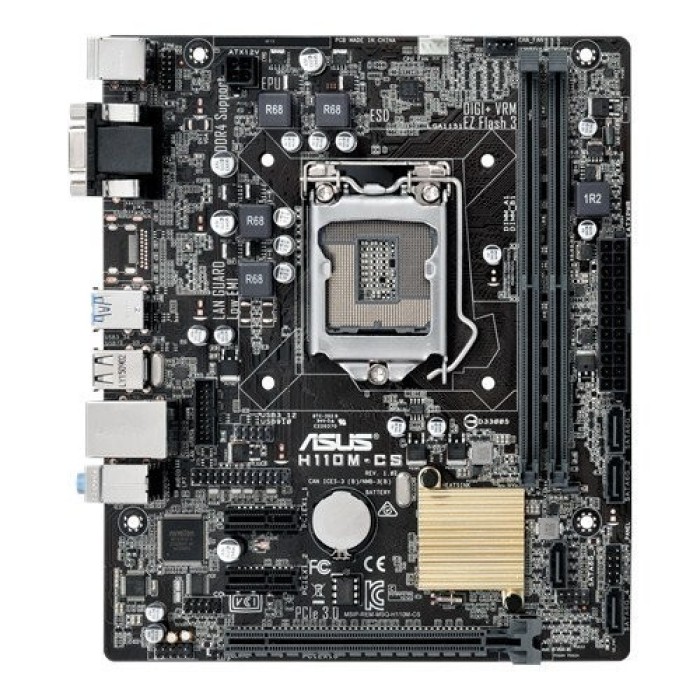 Материнська плата Asus H110M-CS (s1151, Intel H110, Micro ATX) (H110M-CS)