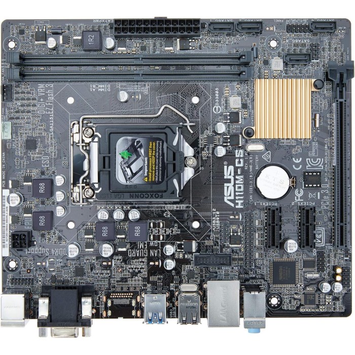 Материнська плата Asus H110M-CS (s1151, Intel H110, Micro ATX) (H110M-CS)