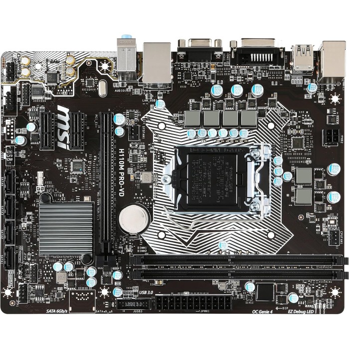Материнська плата MSI H110M PRO-VD (s1151, Intel H110, PCI-Ex16) (MSI H110M PRO-VD)