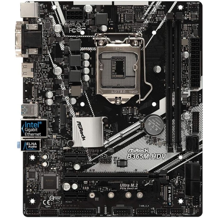 Материнська плата ASRock B365M-HDV (s1151, Intel B365, MicroATX) (B365M-HDV)