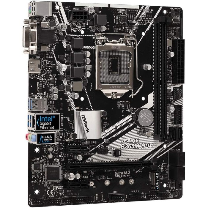 Материнська плата ASRock B365M-HDV (s1151, Intel B365, MicroATX) (B365M-HDV)