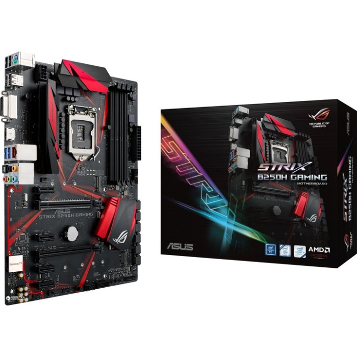 Материнська плата Asus Strix B250H Gaming (s1151, Intel B250) (Strix B250H Gaming)