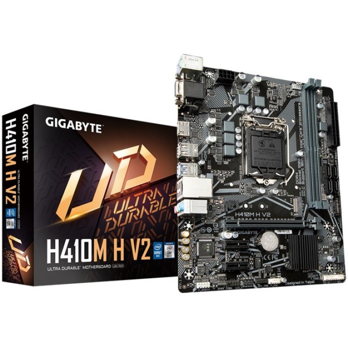 Материнська плата GIGABYTE H410M H V2 (4719331815387)