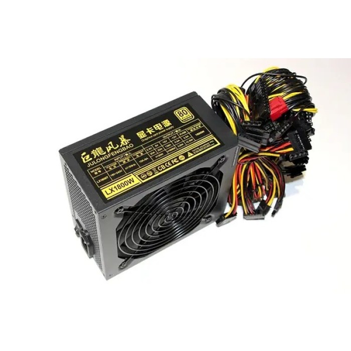 Блок живлення JULONGFENGBAO LX 1800W 80+ Platinum (HQ-750W-3600W)