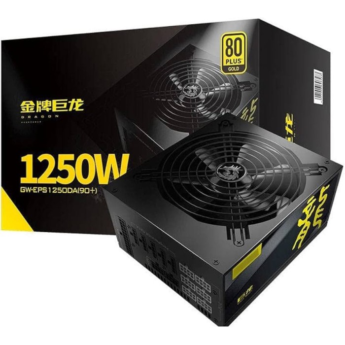Блок живлення GreatWall 1250W PSU 80PLUS Gold Full Module Power Supply ATX (GW-EPS1250DA 90+)