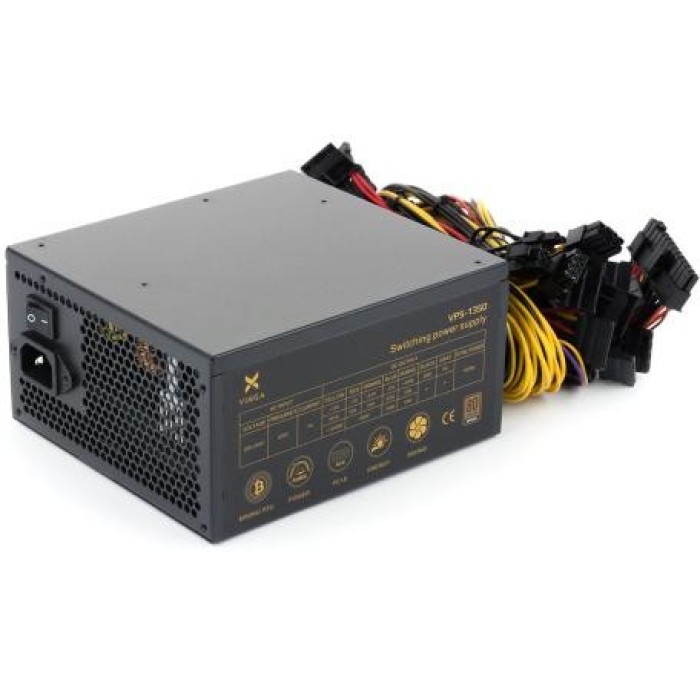 Блок живлення Vinga 1350W (VPS-1350 Mining edition) (VPS-1350 Mining edition)