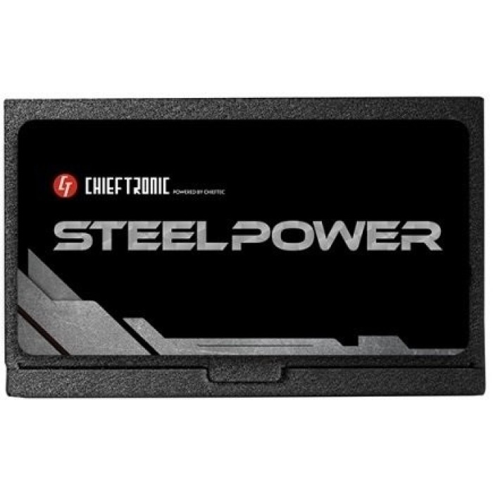 Блок живлення CHIEFTEC Steel Power (650W), >85%, 80+ Bronze, 120мм, 1xMB 24pin(20+4), 2xCPU 8pin(4+4), 3xMolex, 6xSATA, 4xPCIe 8pin(6+2), Fully Modular (BDK-650FC)