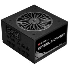 Блок живлення CHIEFTEC Steel Power (750W), >85%, 80+ Bronze, 120мм, 1xMB 24pin(20+4), 2xCPU 8pin(4+4), 3xMolex, 6xSATA, 4xPCIe 8pin(6+2), Fully Modular (BDK-750FC)