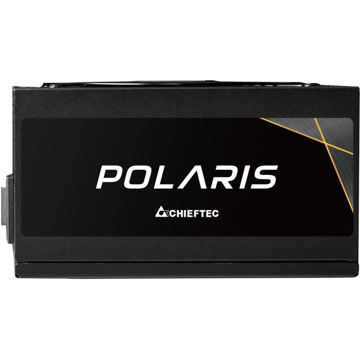 Блок живлення CHIEFTEC Polaris 3.0 (1250W), >90%, 80+ Gold, 135мм FDB, 1xMB 24pin(20+4), 2xCPU 8pin(4+4), 4xMolex, 12xSATA, 4xPCIe 8pin(6+2), 1xPCIe GEN5 16pin, Fully Modular (PPS-1250FC-A3)