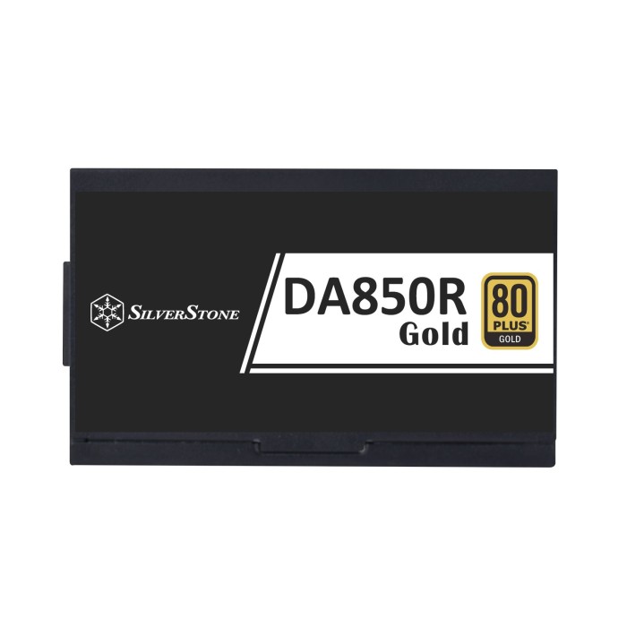 Блок живлення SilverStone Decathlon (850W), >89%, 80+ Gold, 120мм, 1xMB 24pin(20+4), 2xCPU 8pin(4+4), 4xMolex, 8xSATA, 4xPCIe 8pin(6+2), 1x(12+4pin)(12V-2x6) GEN5, Fully Modular (SST-DA850R-GMA)