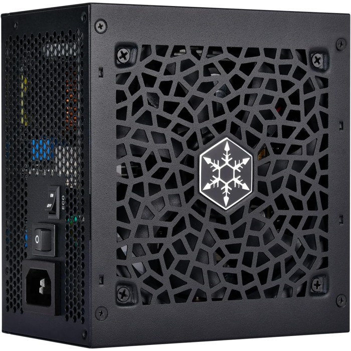 Блок живлення SilverStone Decathlon (750W), >90%, 80+ Gold, 120мм, 1xMB, 24pin(20+4), 2xCPU 8pin(4+4), 4xMolex, 8xSATA, 4xPCIe 8pin(6+2), 1 x 12V-2x6, Fully modular (SST-DA750R-GMA)