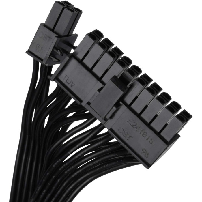 Блок живлення SilverStone Decathlon (750W), >90%, 80+ Gold, 120мм, 1xMB, 24pin(20+4), 2xCPU 8pin(4+4), 6xMolex, 8xSATA, 4xPCIe 8pin(6+2),Fully modular (SST-DA750-G)