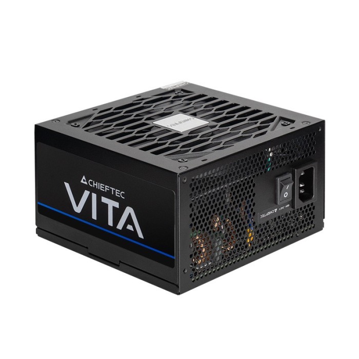 Блок живлення CHIEFTEC Vita (750W), >85%, 80+ Bronze, 120мм, 1xMB 24pin(20+4), 2xCPU 8pin(4+4), 2xMolex, 6xSATA, 4xPCIe 8pin(6+2) (BPX-750-S)