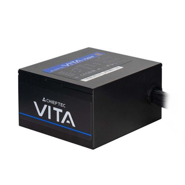 Блок живлення CHIEFTEC Vita (850W), >85%, 80+ Bronze, 120мм, 1xMB 24pin(20+4), 2xCPU 8pin(4+4), 2xMolex, 6xSATA, 4xPCIe 8pin(6+2) (BPX-850-S)