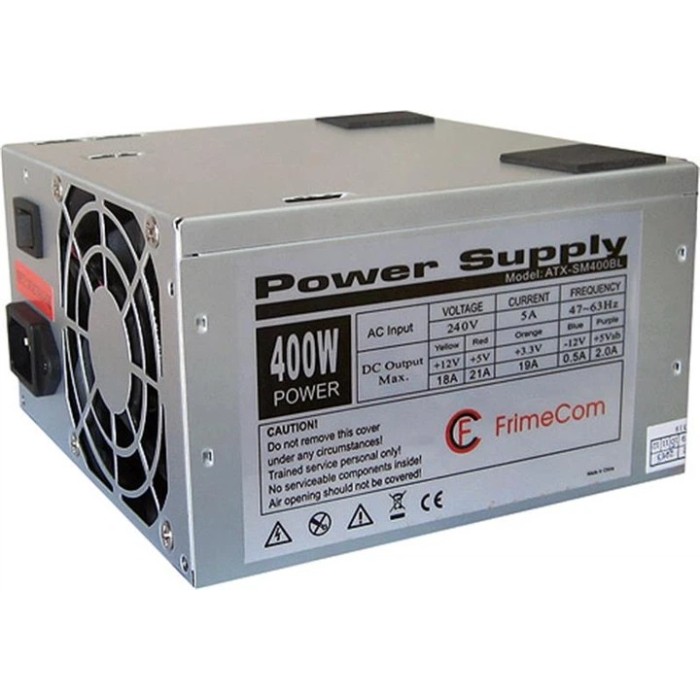 Блок живлення FrimeCom 400W ATX-SM400BL 12 (ATX-SM400BL 12)