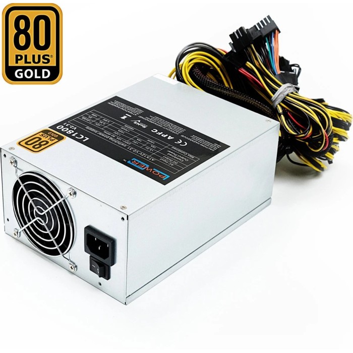 Блок живлення LC Power LC1800 Mining Edition 1800W 80+Gold (LC1800 V2.31)