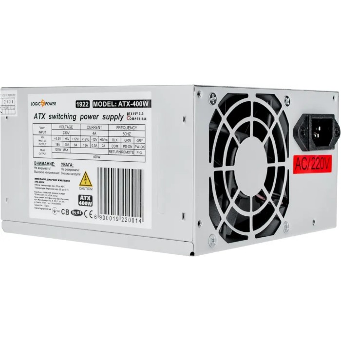 Блок живлення LogicPower ATX-400W (ATX-400W)