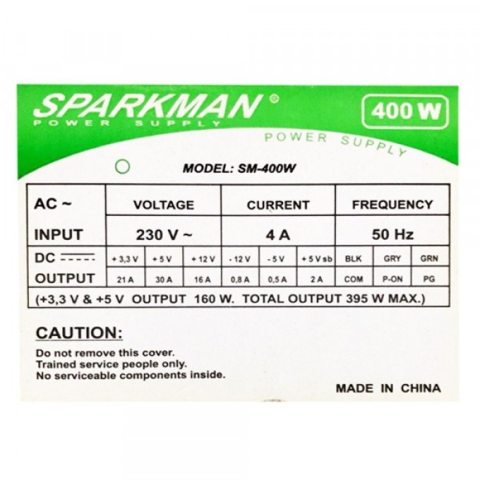 Блок живлення SPARKMAN SM-400W (SM-400W)