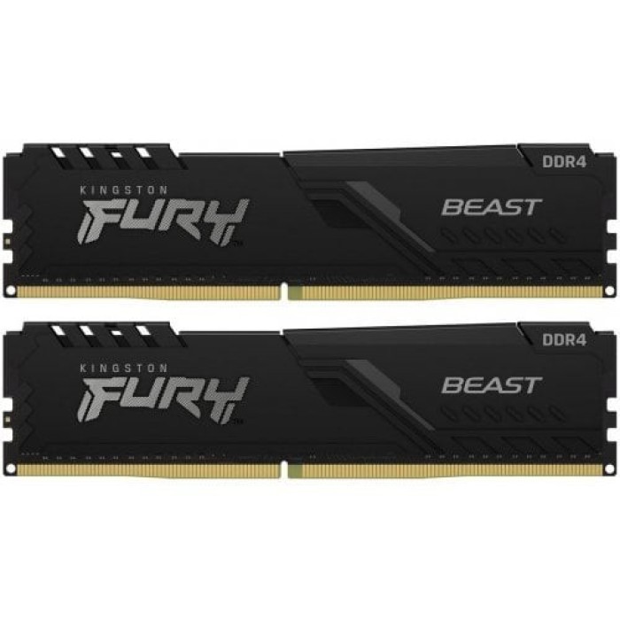 Оперативна пам'ять Kingston FURY 64 GB (2x32GB) DDR4 3200 MHz Beast (KF432C16BBK2/64)