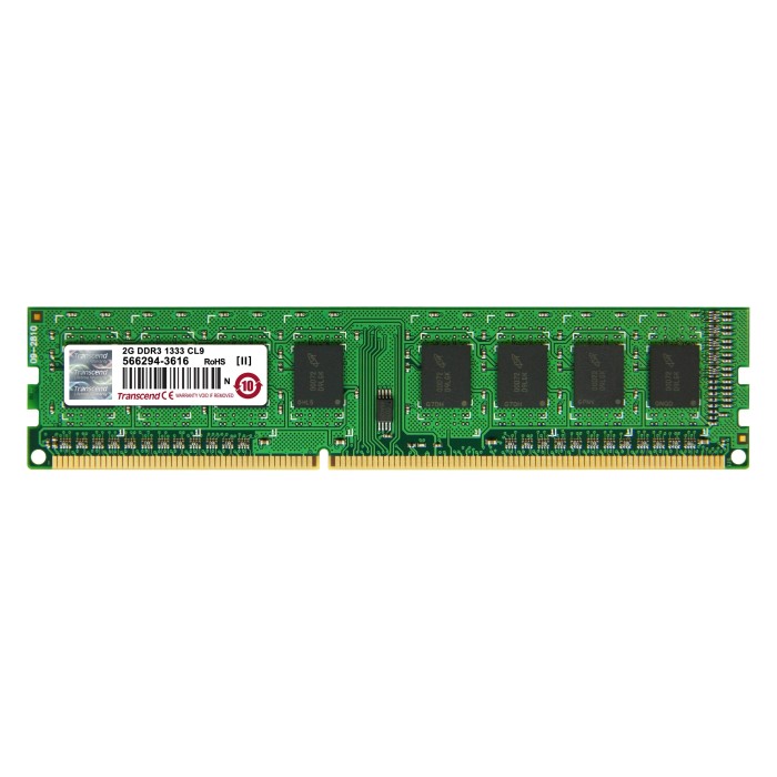 Оперативна пам'ять Transcend DDR3 2Gb 1333 MHz JetRam (JM1333KLN-2G)
