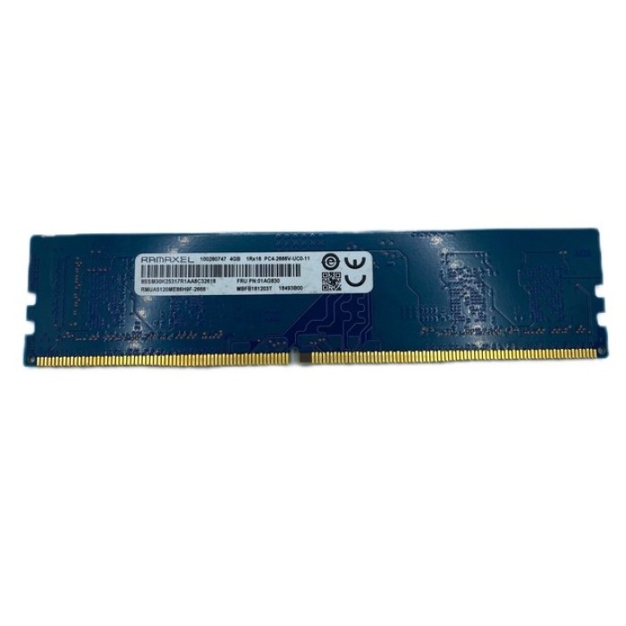 Оперативна пам'ять Ramaxel DDR4 4GB 2666MHz 1RX16 (RMUA5120ME86H9F-2666)