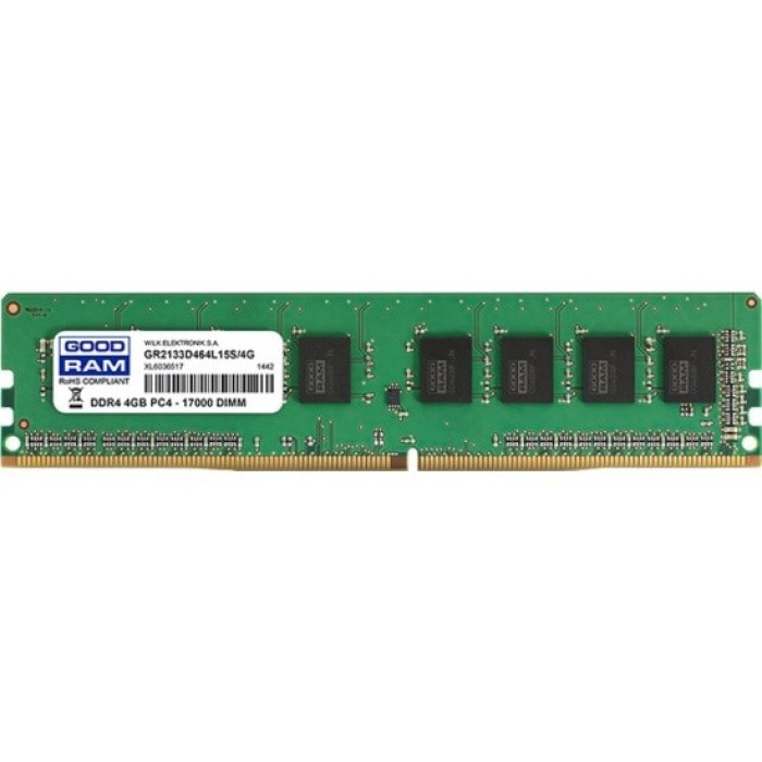 Оперативна пам'ять Goodram DDR4-2133 4GB (GR2133D464L15S/4G)