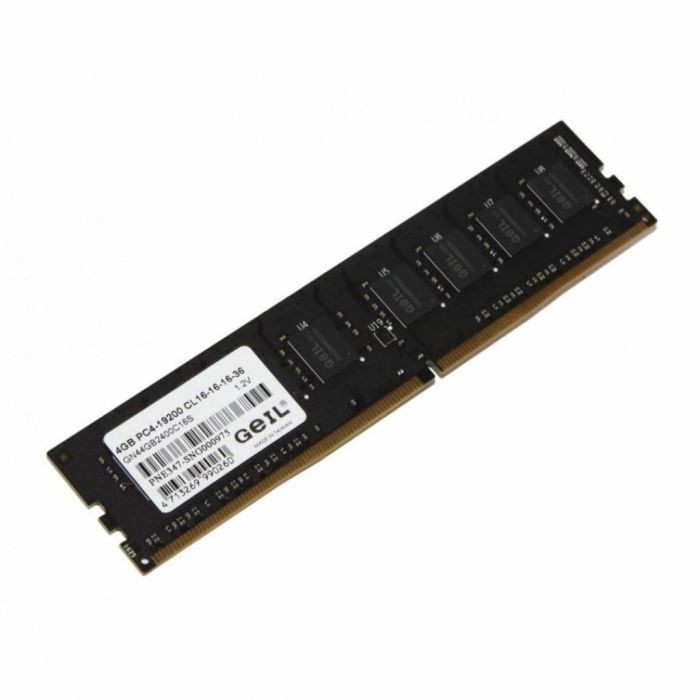 Оперативна пам'ять GeIL 4 GB DDR4-2400 DIMM (GN44GB2400C16S)