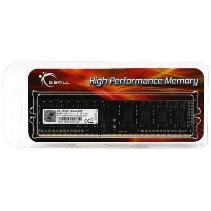 Оперативна пам'ять G.Skill 4 GB DDR3 1600 MHz (F3-1600C11S-4GNT)