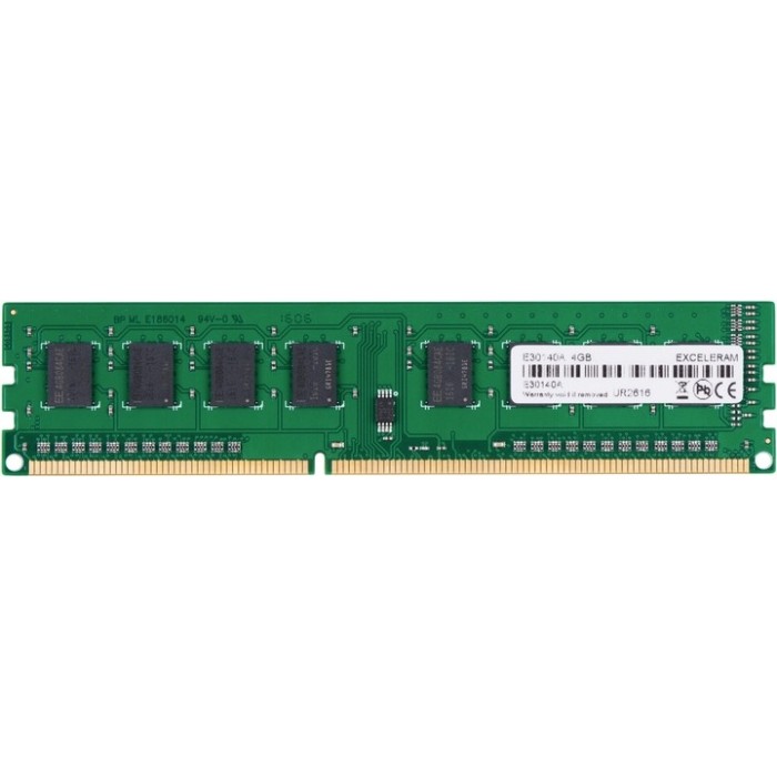 Оперативна пам'ять Exceleram DDR3-1333 4096MB PC3-10600 (E30140A)