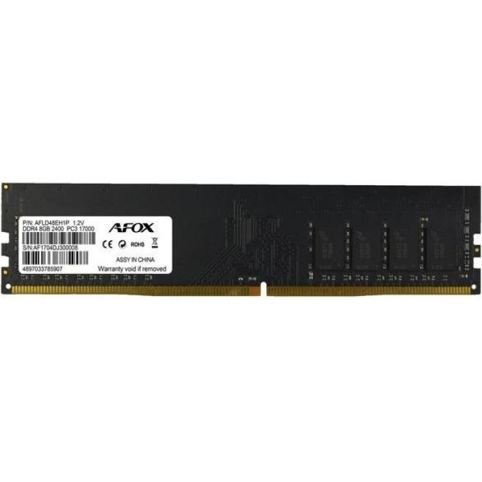Оперативна пам'ять AFOX DDR4-2400 8192MB (AFLD48EH1P)